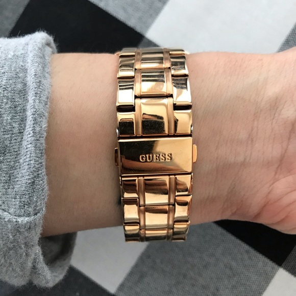 Rose Gold Guess Watch - Picture 4 of 5